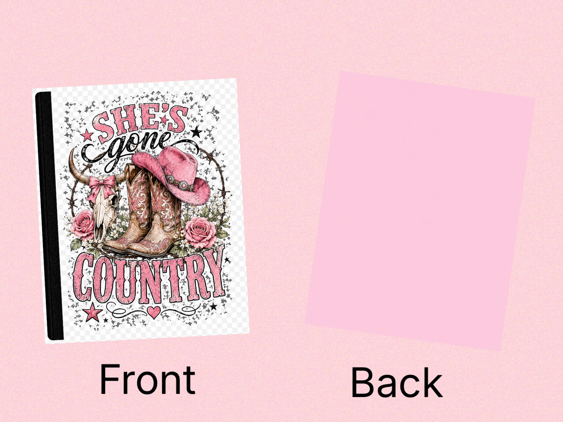 She’s Gone Country Notebook/ Cover