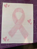 Pink Ribbon Writing Paper