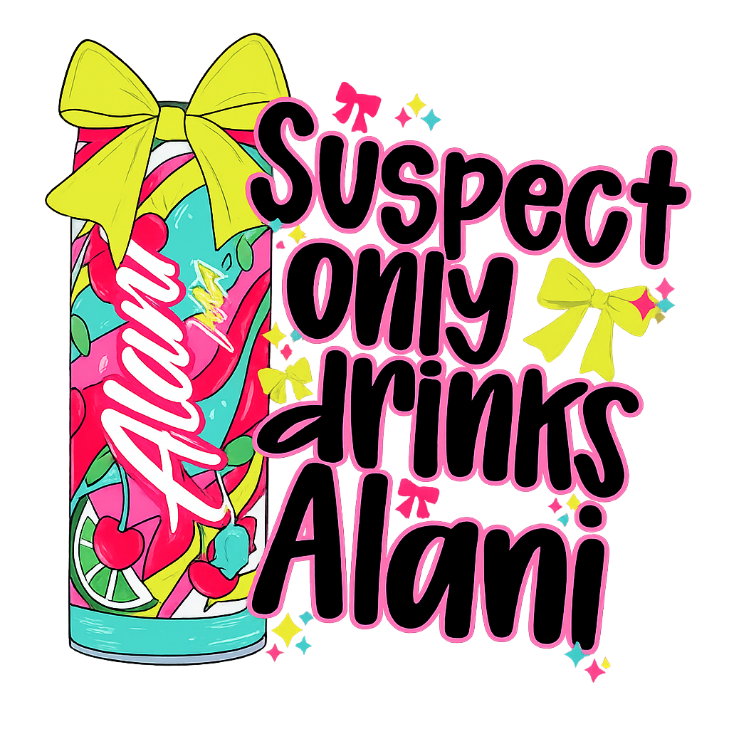 Suspect Only Drinks Alani