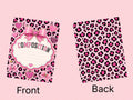 Cheetah Print & Bows Notebook / Cover