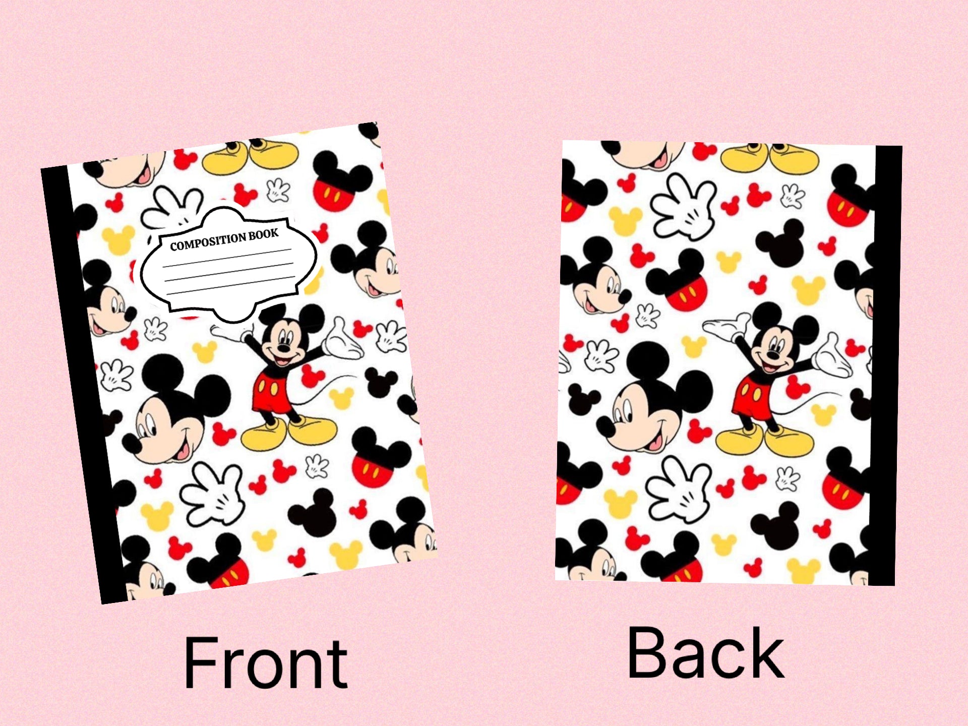 Mickey Mouse Notebook / Cover