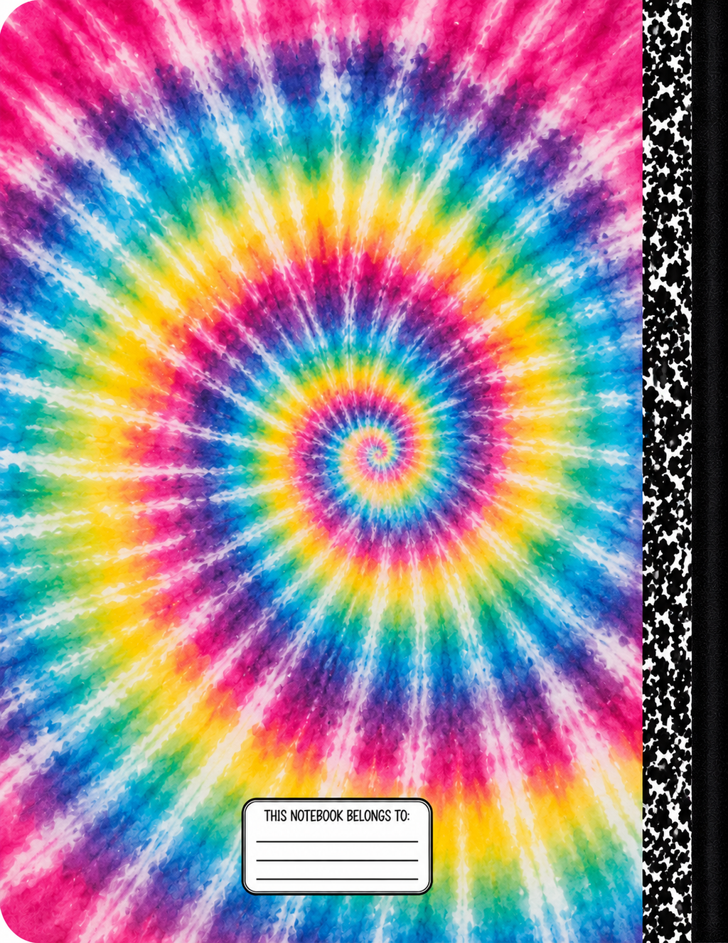Tie Dye Notebook / Cover