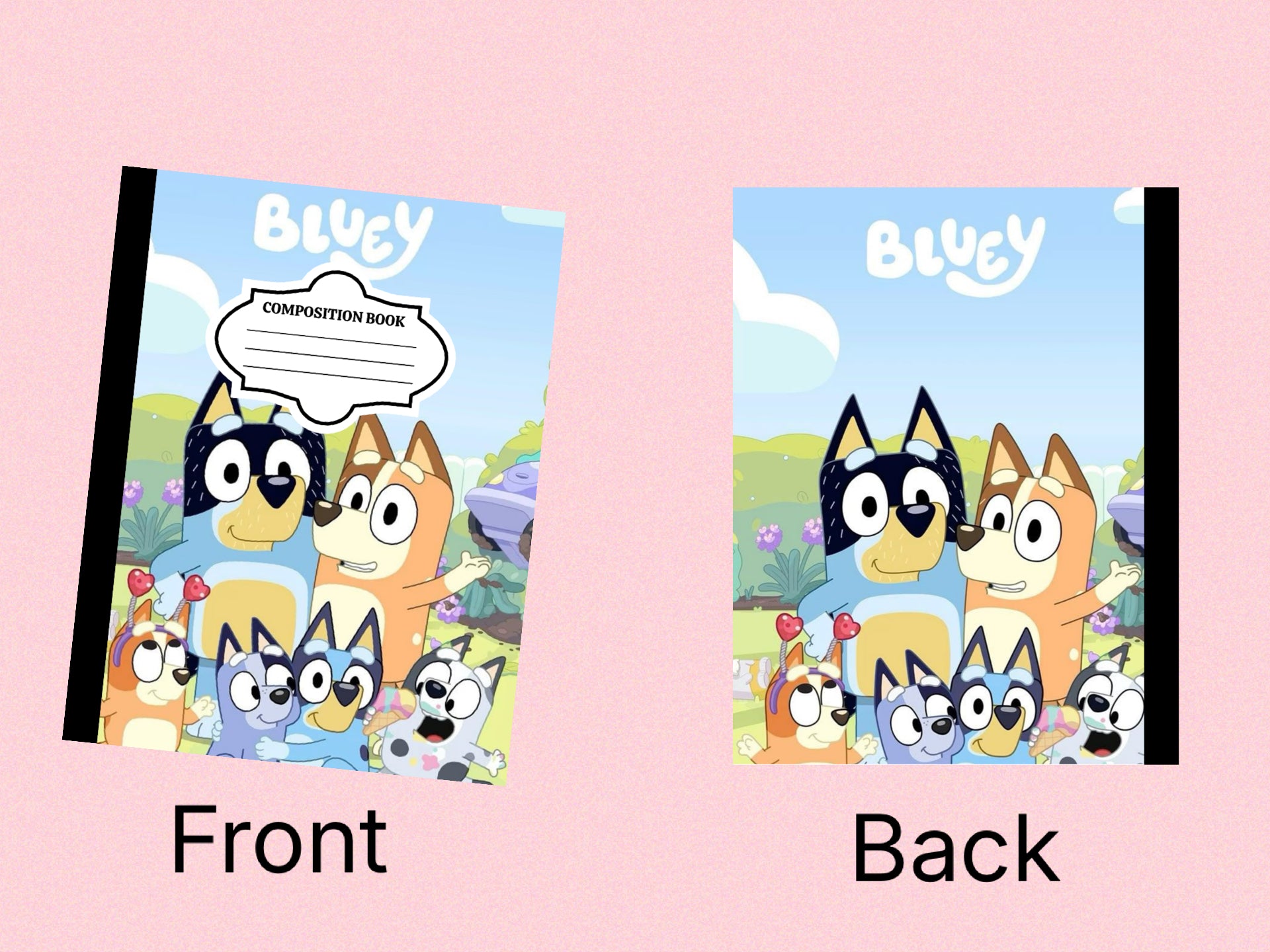 Bluey Notebook / Cover